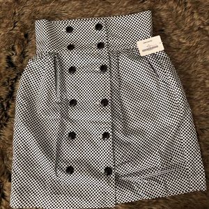 NWT polka dot skirt